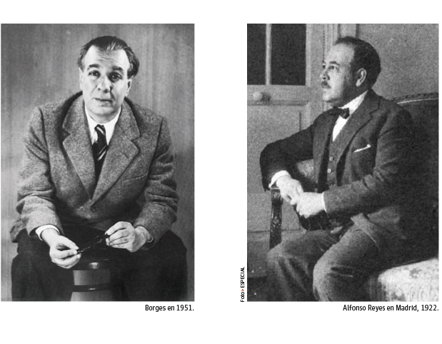 Alfonso Reyes conoce a Jorge Luis Borges. Fragmento de la Novela, Los Minutos de Ulises.